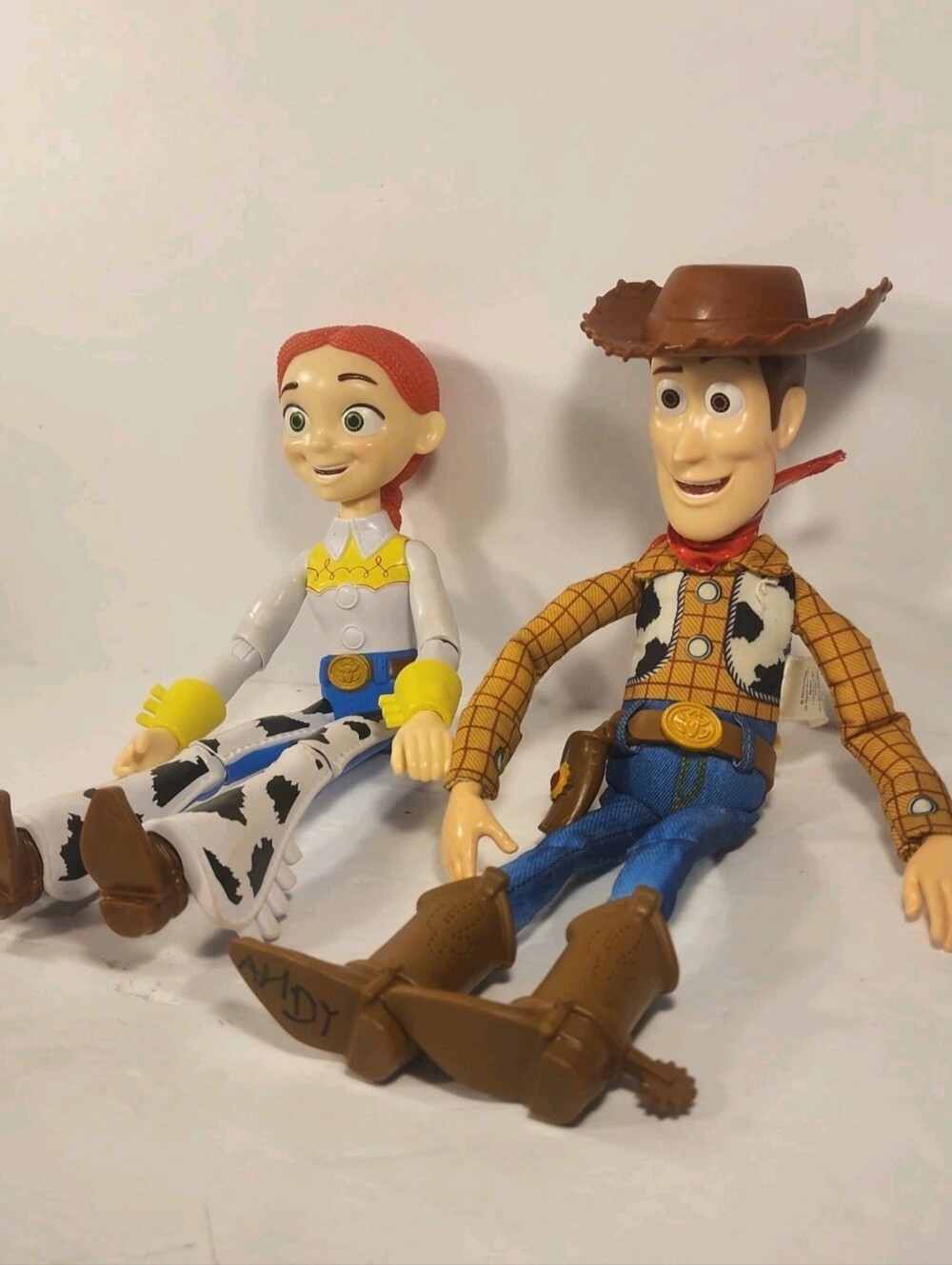 Disney/Pixar Toy Story Talking Woody Doll With Jessie And Bullseye. - Picture 10 of 12